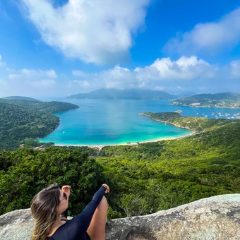 Trilha em Arraial do Cabo -  Mirante da Cabocla